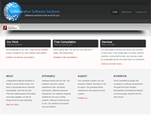 Tablet Screenshot of collabsoftware.com